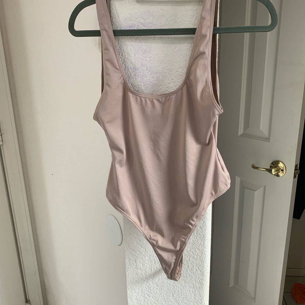 COPY - Beige Small thong bodysuit